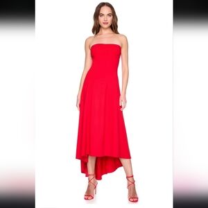Strapless High/Low Dress - SUSANA MONACO